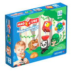 Geomag Magicube Blocks Stacking Jungle - 8 pcs - Best for Ages 2 to 5 - US 2531