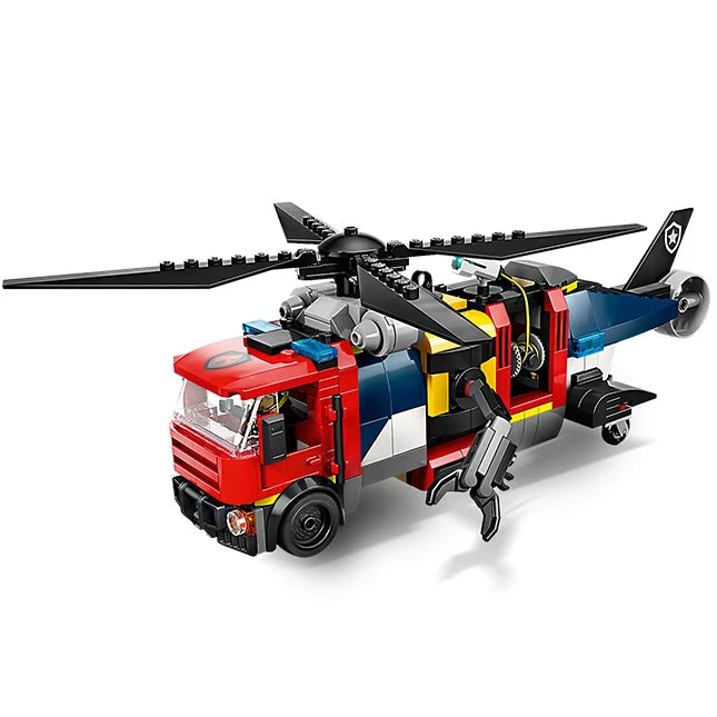 LEGO City - Helicopter Fire Truck &amp; Submarine Remix - US 9359