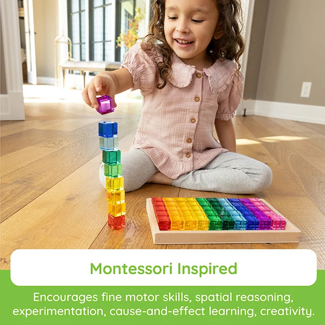 Rainbow Blocks - Best Building &amp; Construction for Ages 3 to 6 - US 7655
