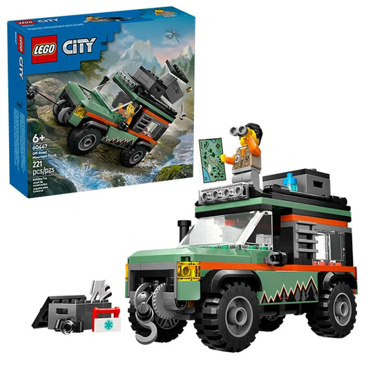 LEGO City - Off-Road 4x4 Mountain Truck - Best for Ages 6 to 10 - US 3101