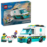 LEGO City - Emergency Ambulance - Best for Ages 5 to 8 - US 7430