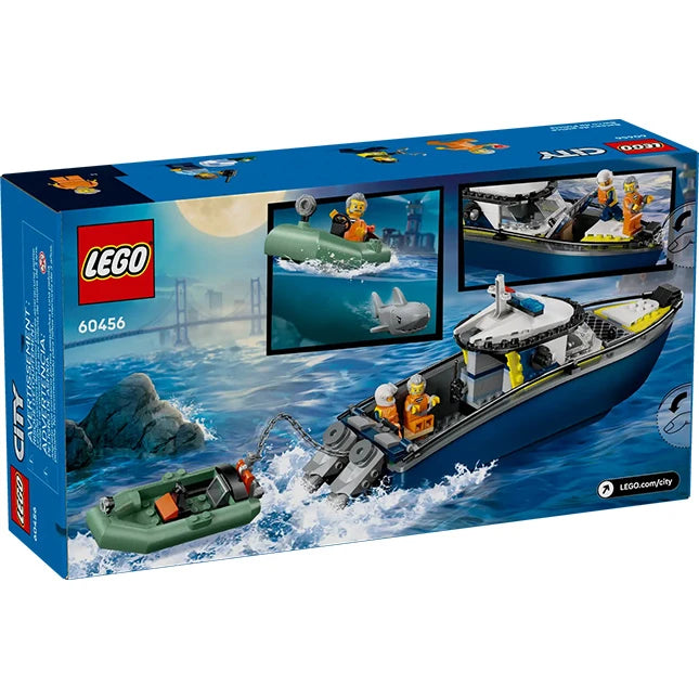 LEGO City - Police Boat Chase - Best for Ages 6 to 10 - US 9630
