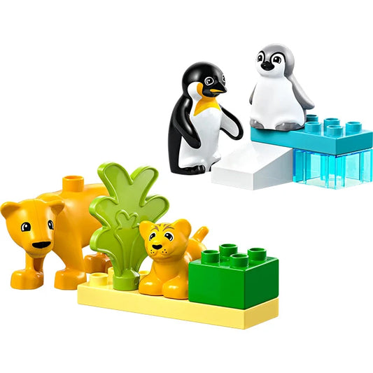 LEGO DUPLO - Wild Animal Families: Penguins &amp; Lions - US 9594