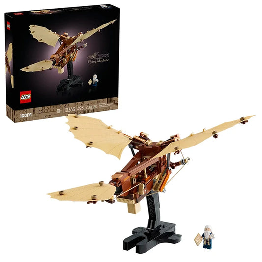 LEGO ICONS - Leonardo da Vinci's Flying Machine - - Fat Brain Toys - US 8867