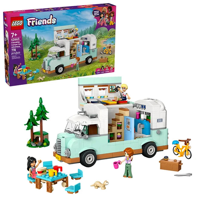 LEGO Friends - Friendship Camper Van Adventure - Best for Ages 7 to 11 - US 0580