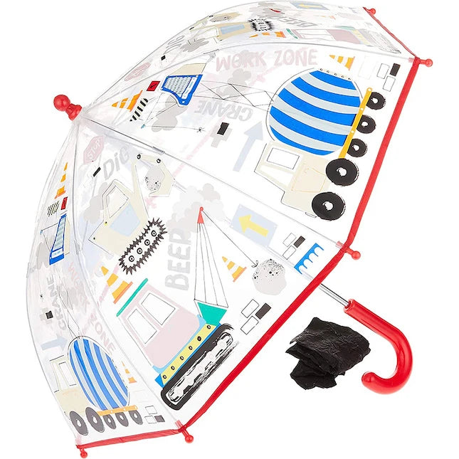Construction Transparent Color Changing Umbrella - US 9890