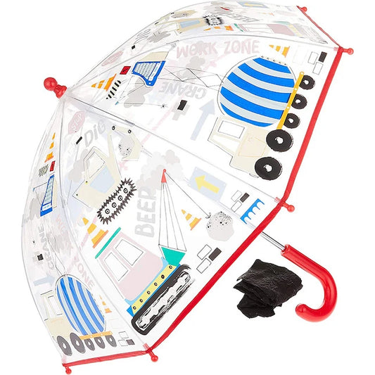 Construction Transparent Color Changing Umbrella - US 9890