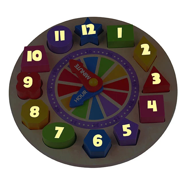 What Time Is It? Glow-In-The-Dark Clock Puzzle - Best for Ages 3 to 4 - US 6387