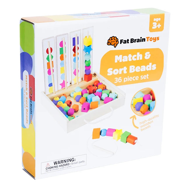 Match &amp; Sort Beads - Best Early Learning Toys for Ages 3 to 5 - US 4105